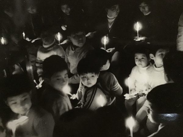 写真を撮ってくれた父親の目線が優しい。。